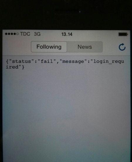 Instagram fail on iOS7